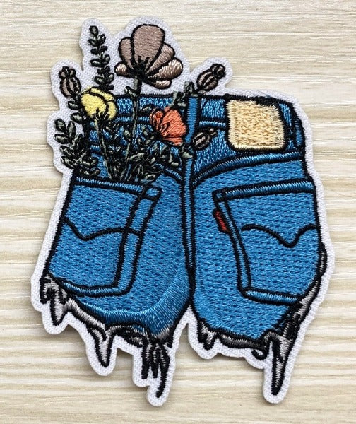 Denim Shorts Iron-On Patch - Texas Transfers and Designs