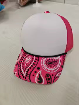 Rhinestone Bandana Premium Trucker Hat - Texas Transfers and Designs