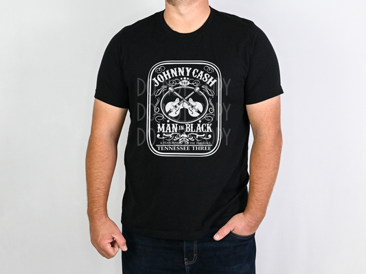 PRE-ORDER Arriving 5/5 Johnny Cash Man in Black - Texas Transfers and Designs