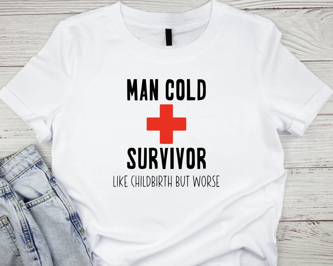 Man Cold Survivor DTF