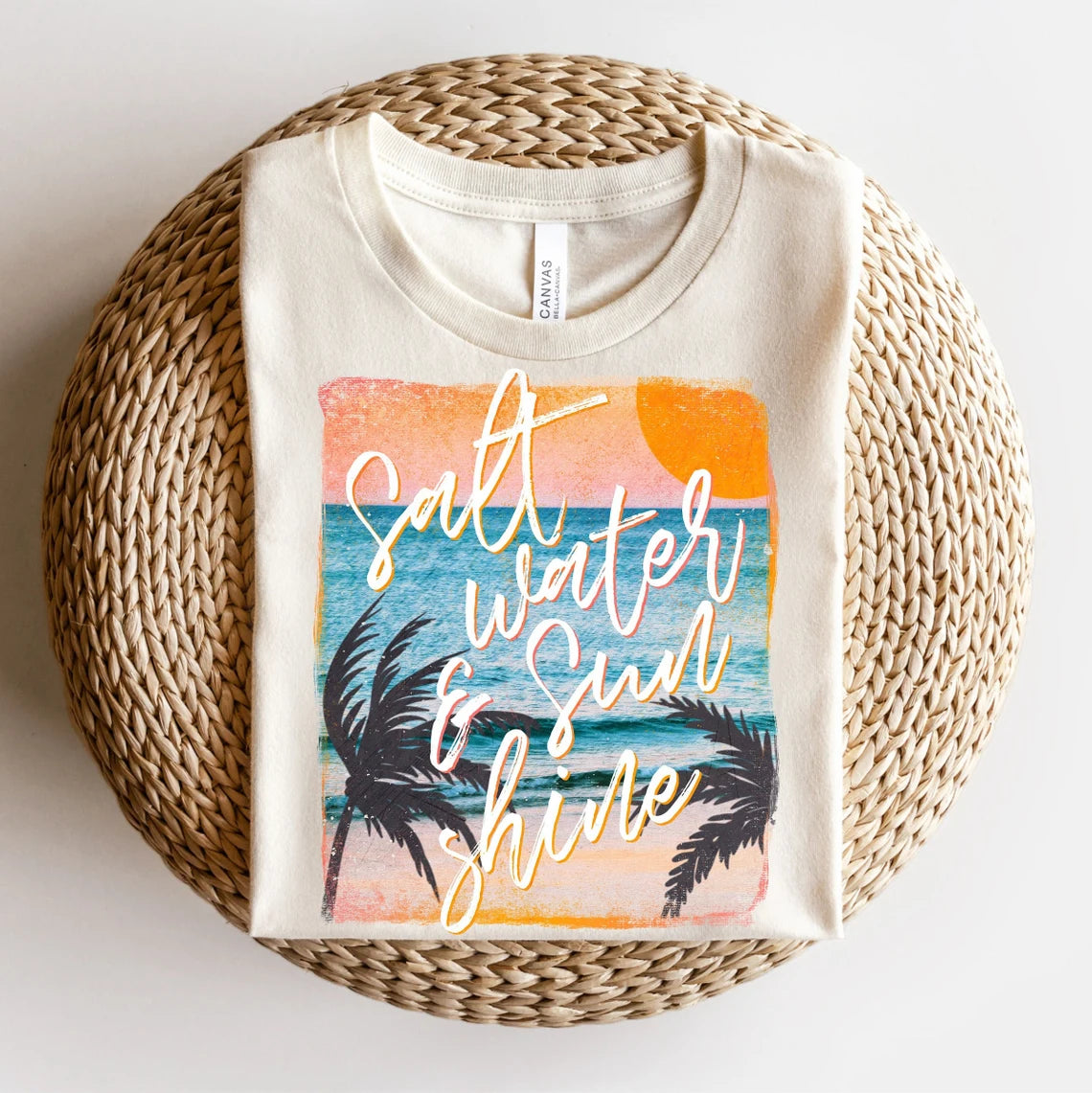 Salt Water & Sun Shine DTF - Texas Transfers and Designs