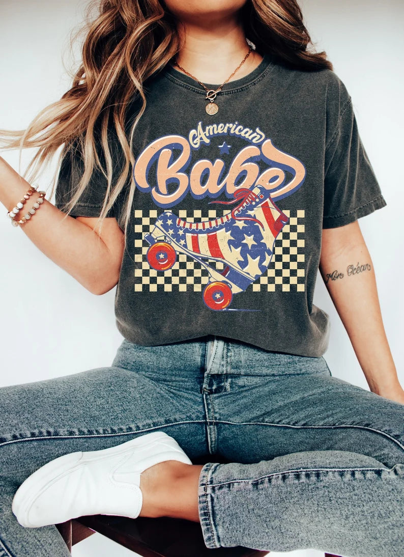 American Babe Retro DTF