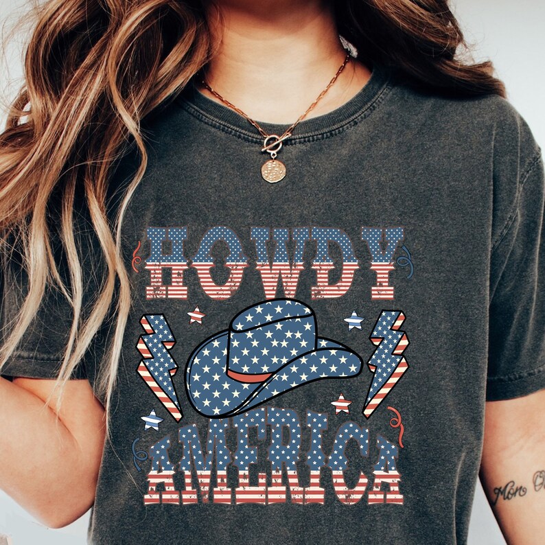 Howdy America DTF - Texas Transfers and Designs