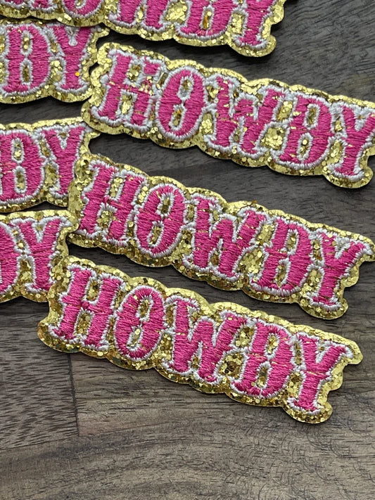 Howdy Iron-On PATCH *DISCONTINUED* - Texas Transfers and Designs