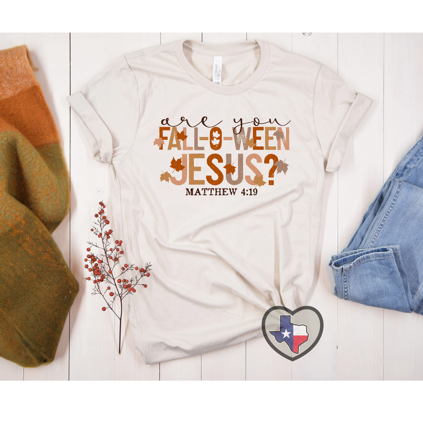 Are You Fall-O-Ween Jesus DTF - Texas Transfers and Designs