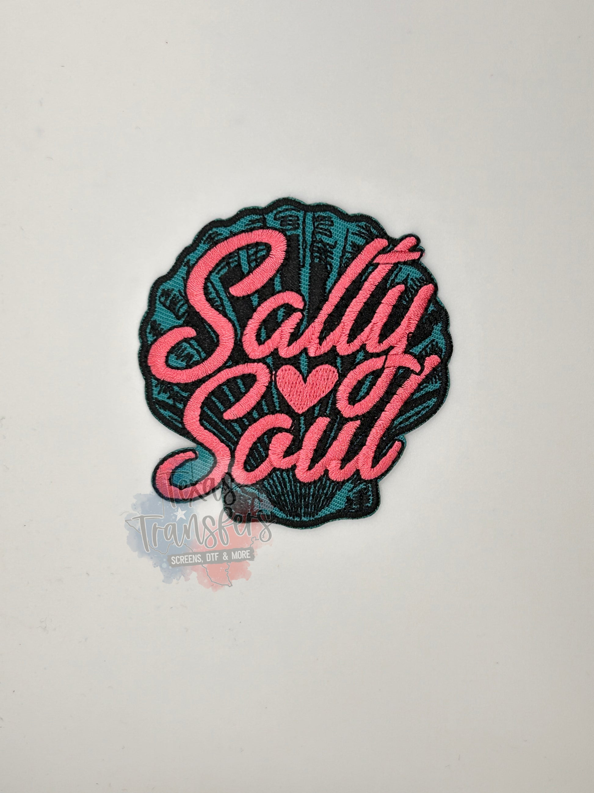 Salty Soul Iron-On PATCH - Texas Transfers and Designs