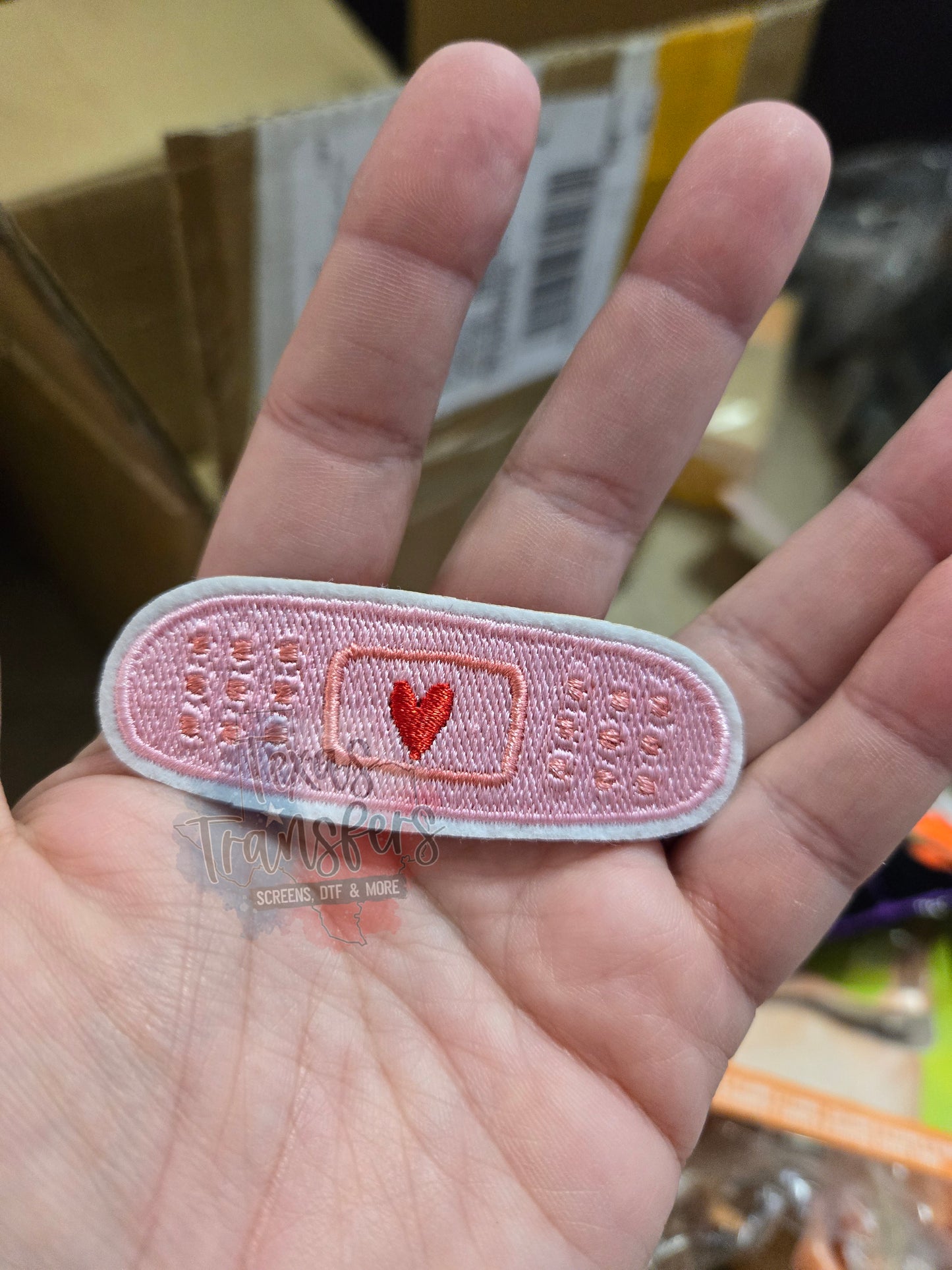 Bandaid Iron-On Patch