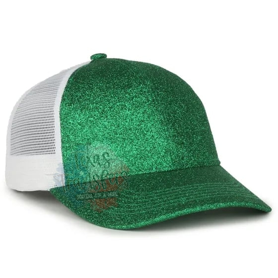Glitter Snap Back Baseball Hat