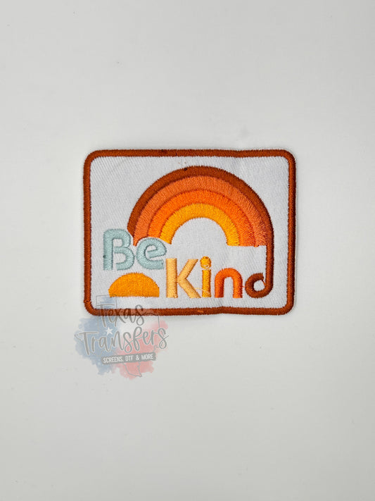 Be Kind Retro Iron-On Patch