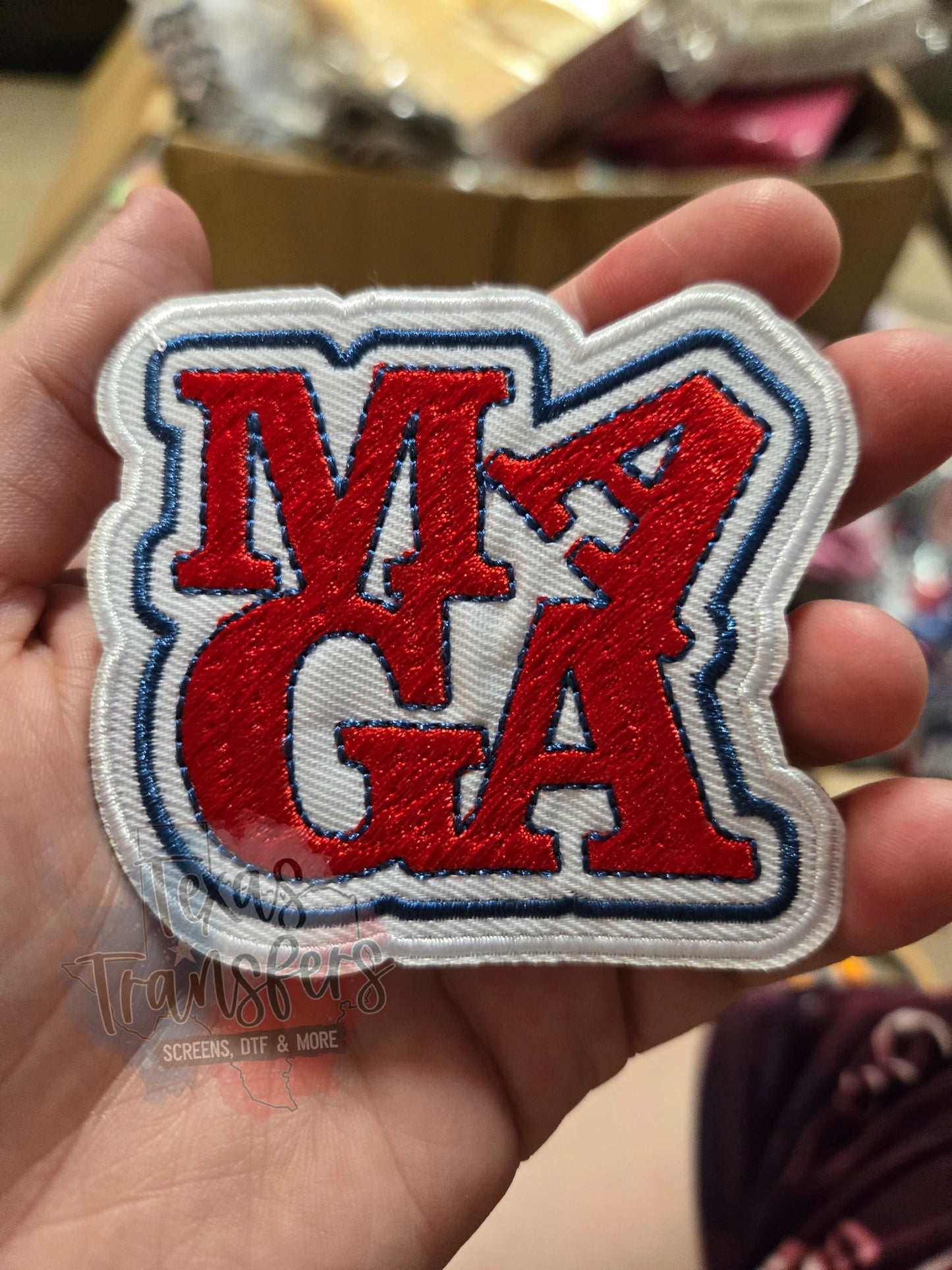 MAGA/Trump Iron-On Patch