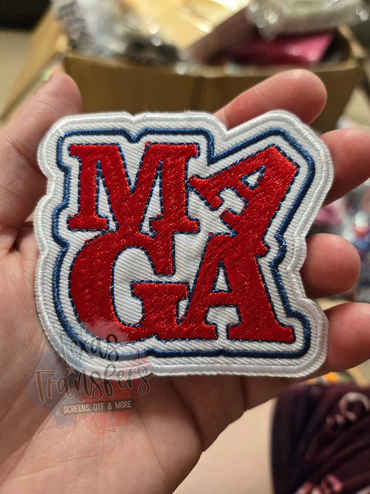 MAGA/Trump Iron-On Patch - Texas Transfers and Designs