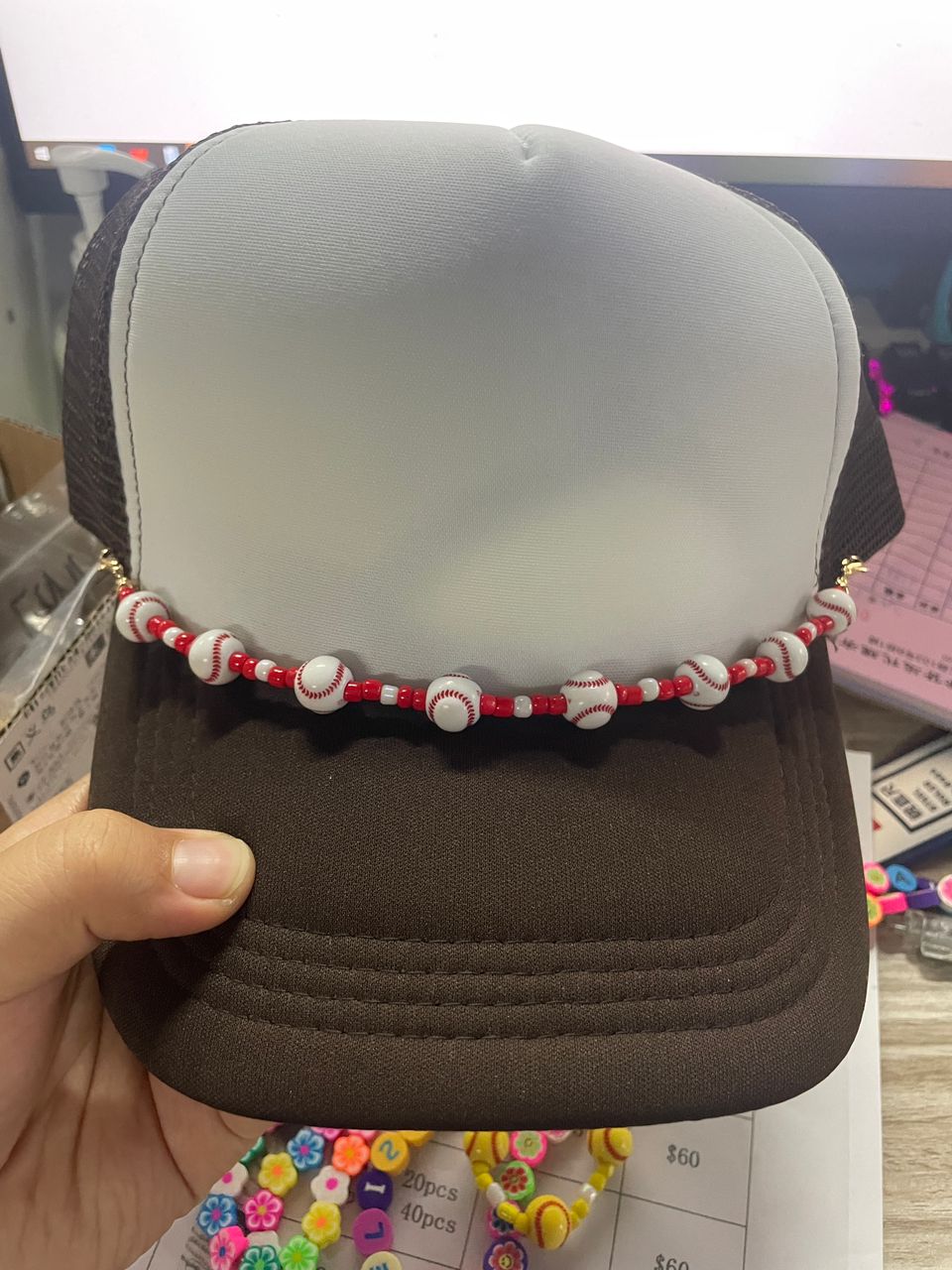 Baseball Hat Chains