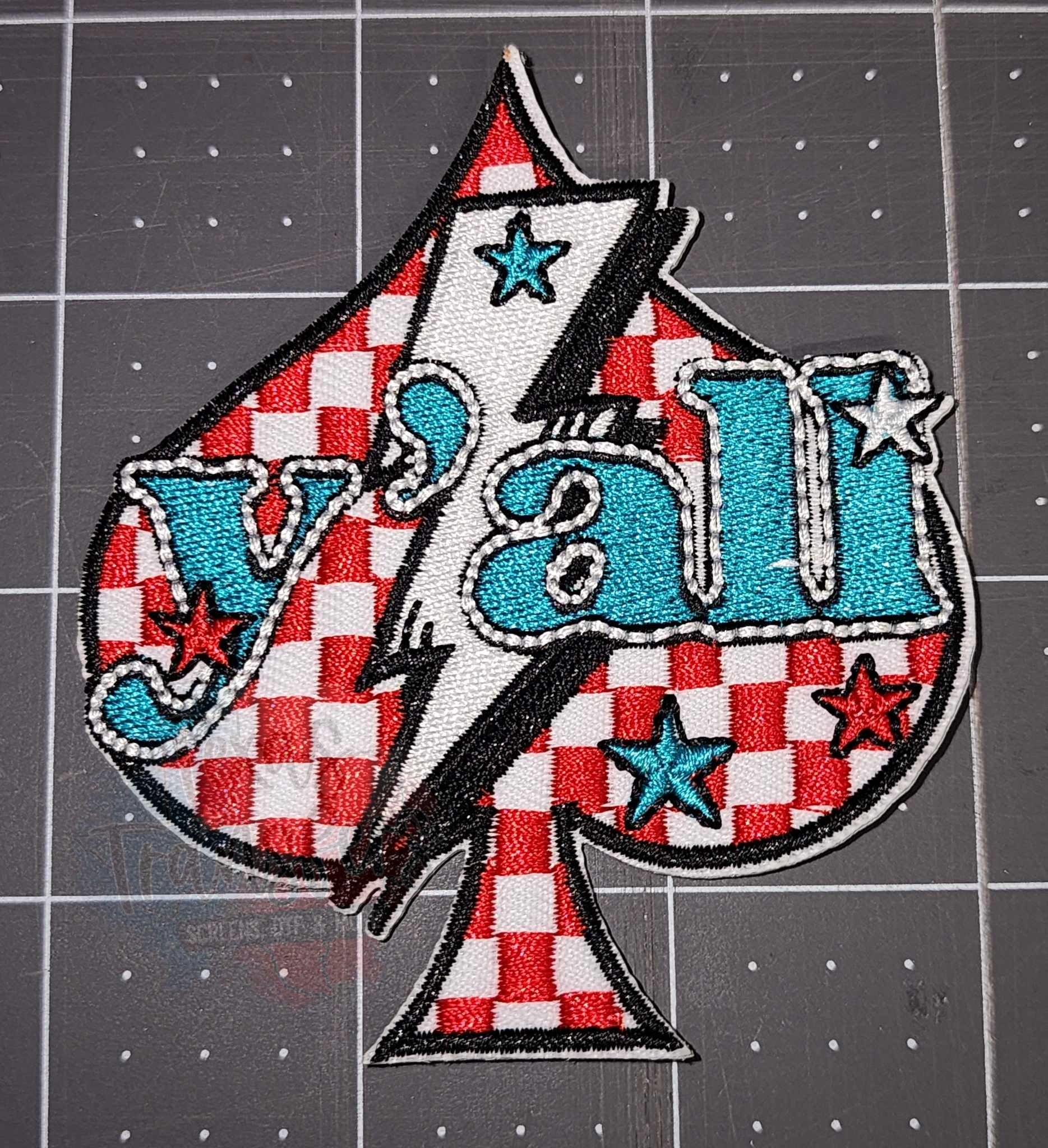 Y'all Spade Iron-On PATCH - Texas Transfers and Designs