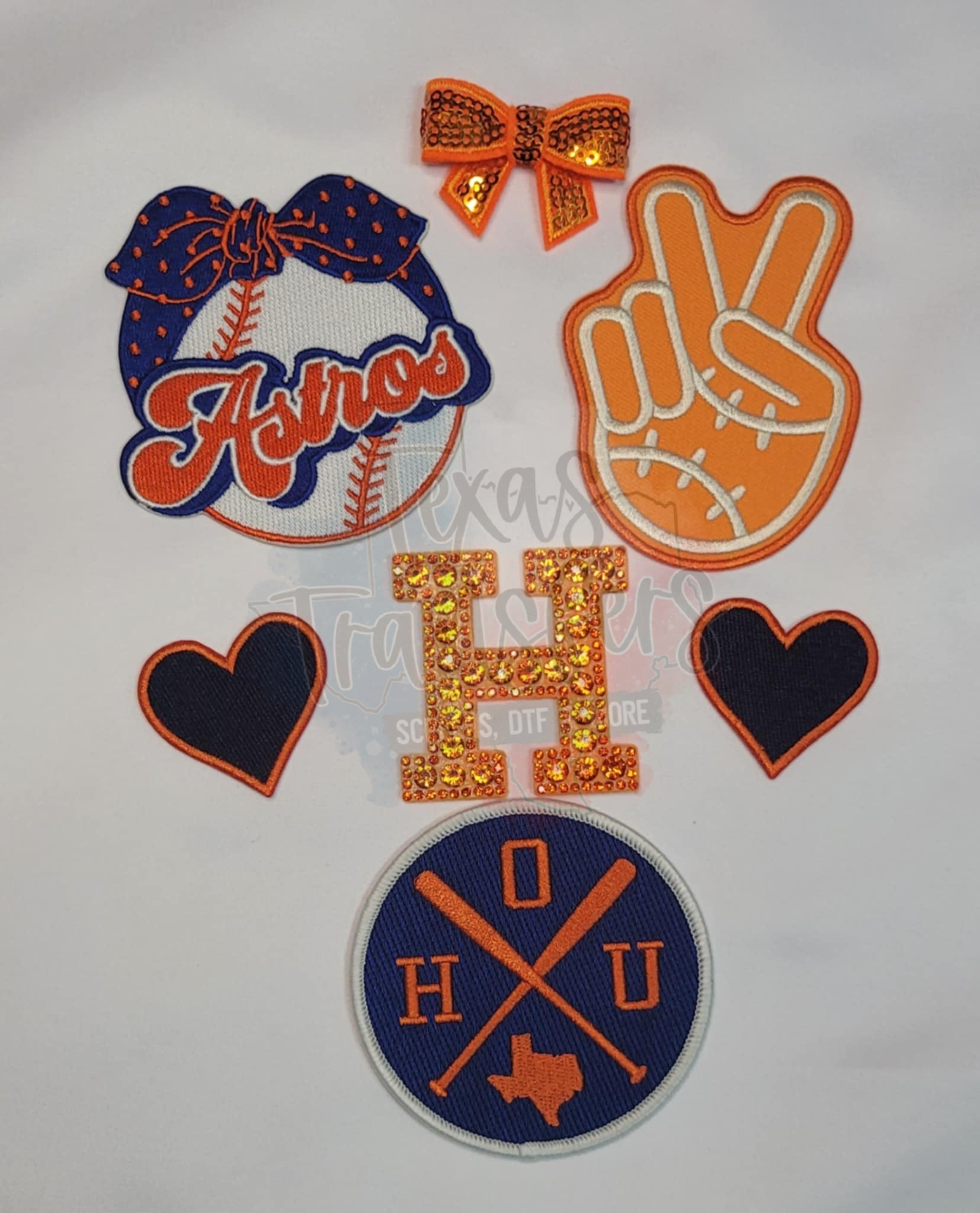 Stros Patch SET #1 - Texas Transfers and Designs