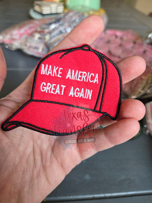 Make America Great Hat Iron-On PATCH