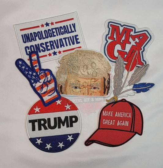 Trump MAGA Patch SET - Texas Transfers and Designs