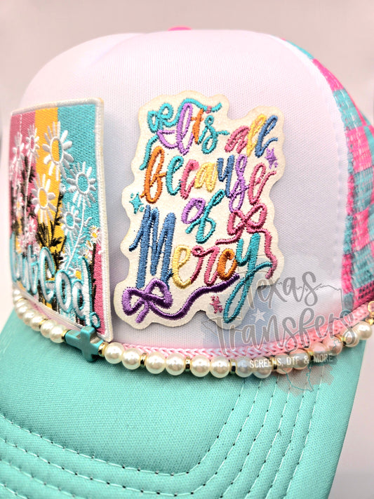 It's All Because of Mercy Iron-On PATCH - Texas Transfers and Designs