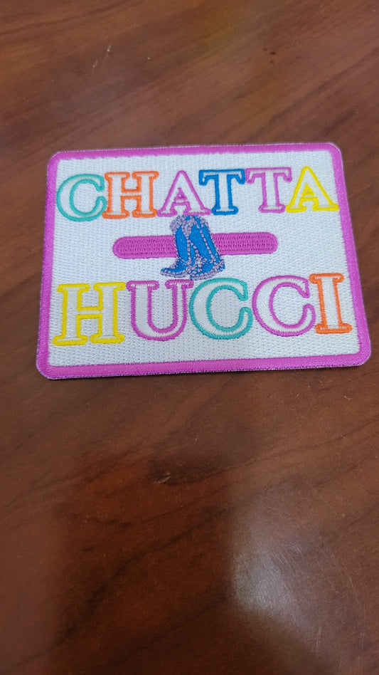 Chattahucci Iron-On Patch *DISCONTINUED* - Texas Transfers and Designs