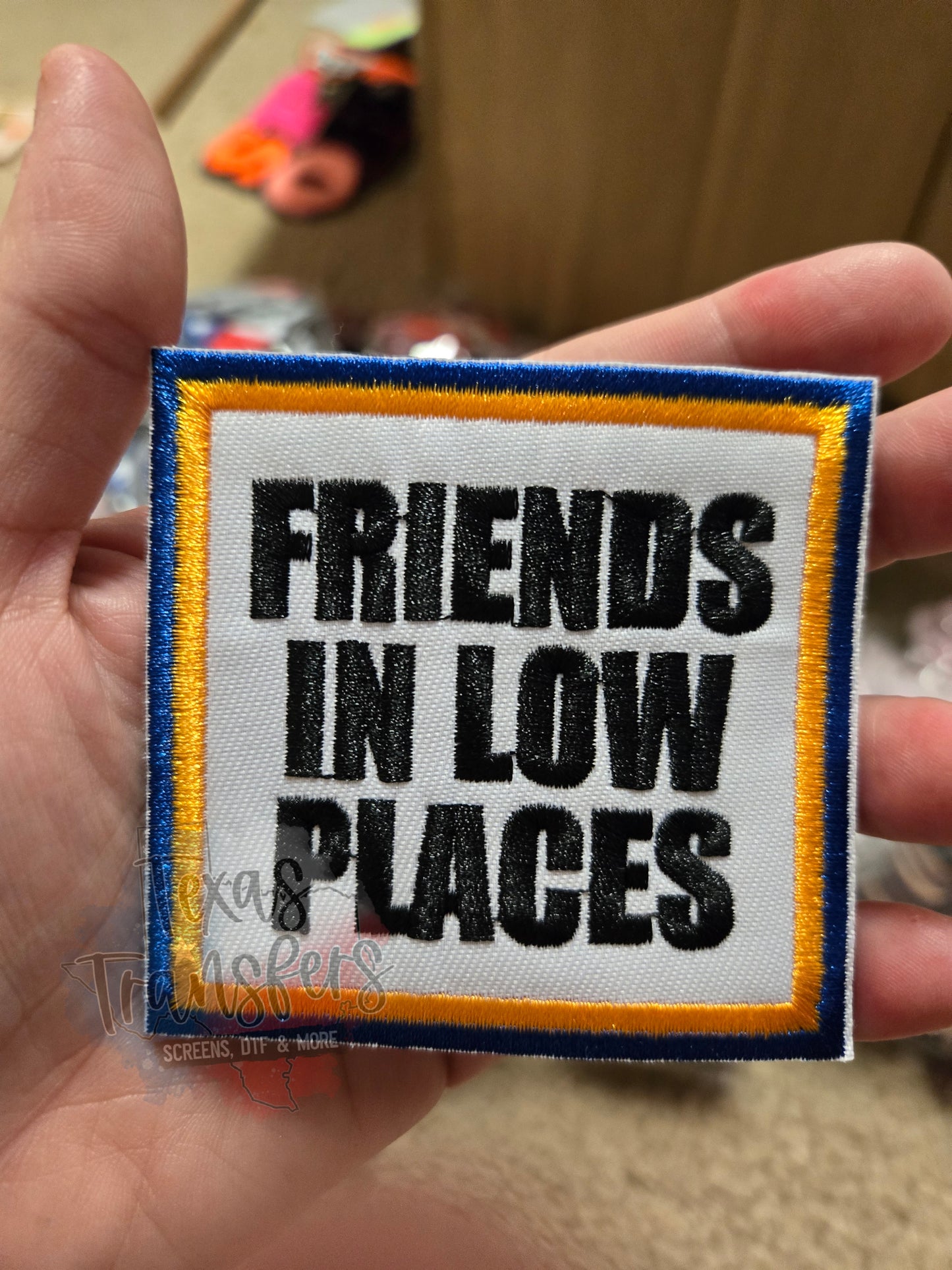 Friends in Low Places Iron-On Patch