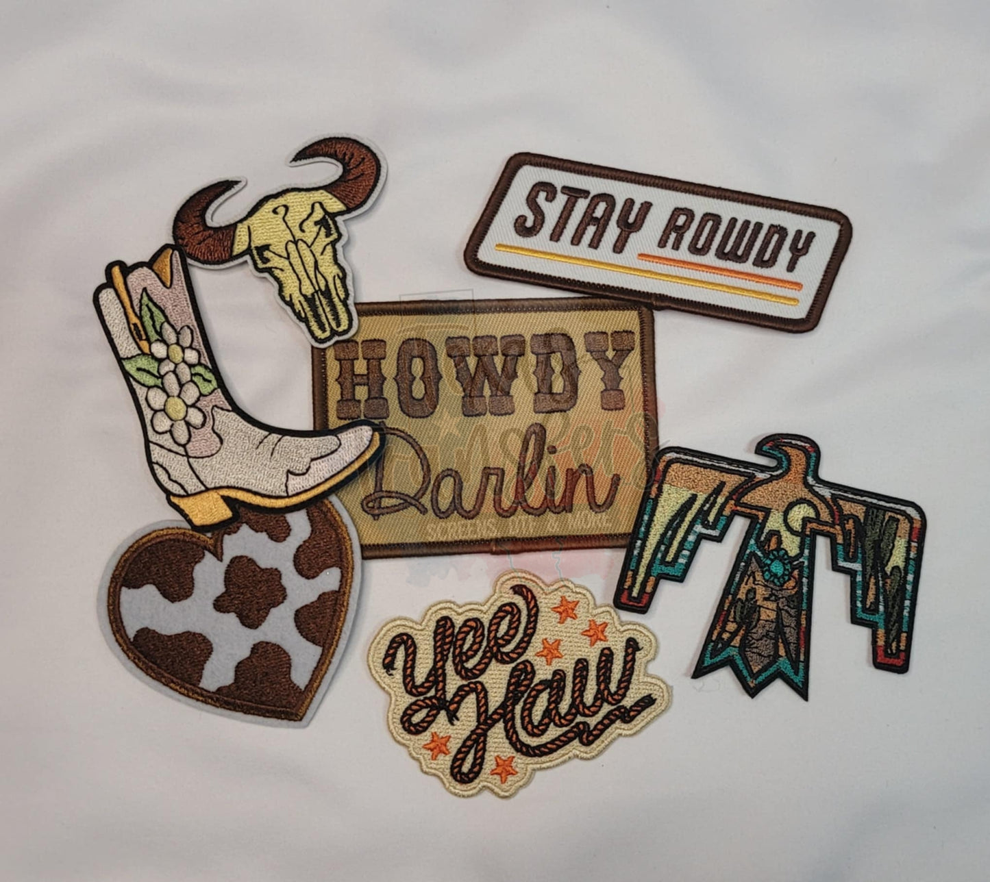 Country Patch SET - Texas Transfers and Designs