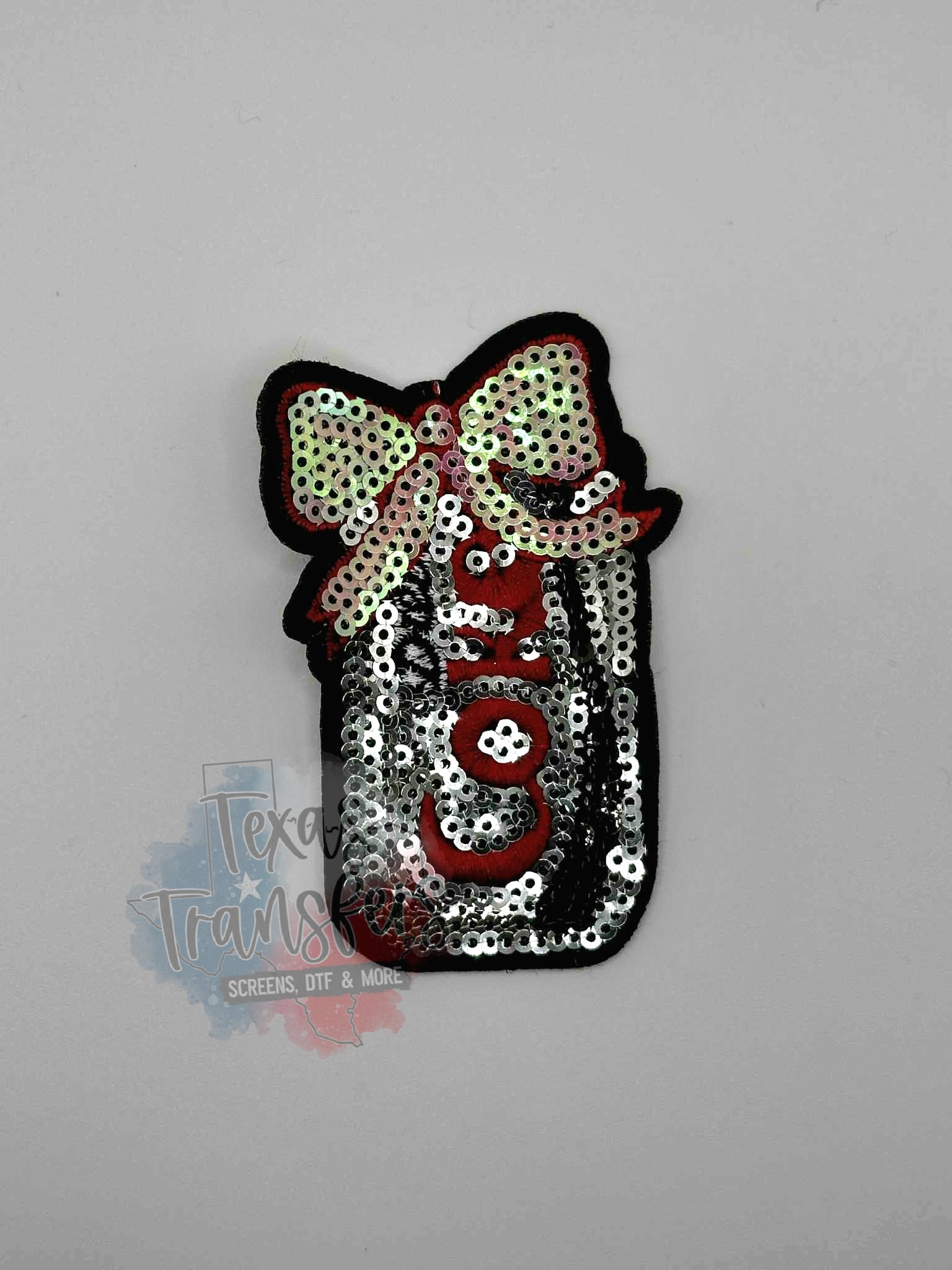 Sequin Canned Drinks (Multiple Options) Iron-On PATCH - Texas Transfers and Designs