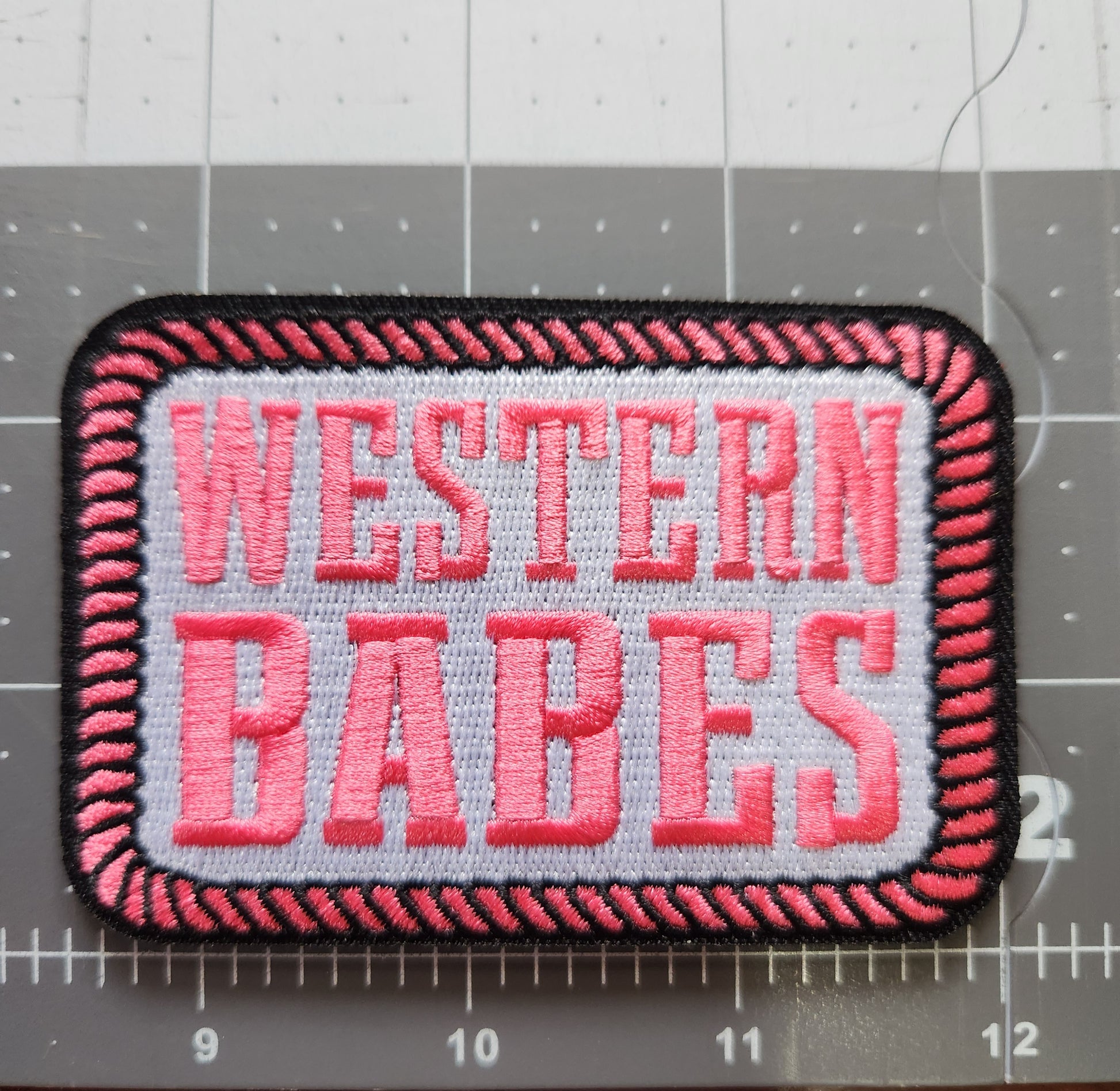 Western Babes Iron-On Patch *DISCONTINUED* - Texas Transfers and Designs