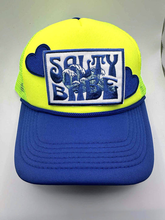 Salty Babe (Waves)Iron-On Patch - Texas Transfers and Designs
