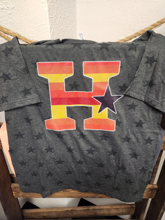 Houston GLITTER H HIGH HEAT (READ DIRECTIONS)* - Texas Transfers and Designs