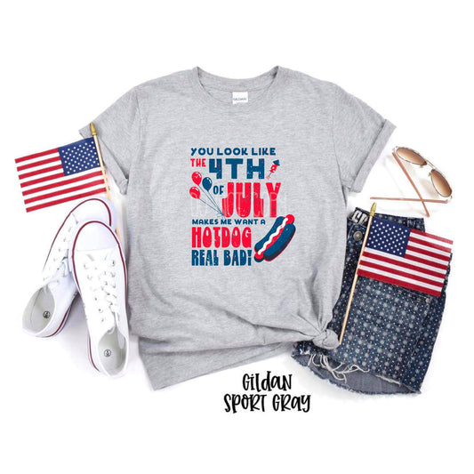 You Look Like The 4th of July HIGH HEAT - Texas Transfers and Designs