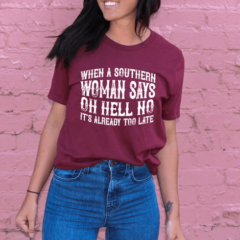 Southern Woman/It's Too Late - Texas Transfers and Designs