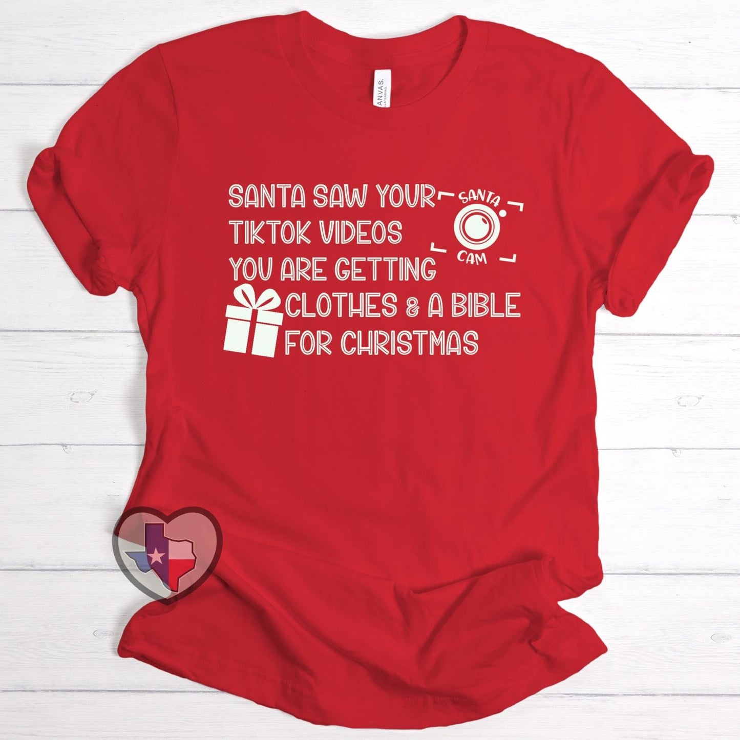 Santa Saw Your Tik Tok Videos *EXCLUSIVE* - Texas Transfers and Designs