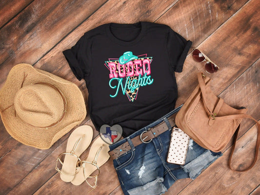Rodeo Nights HIGH HEAT - Texas Transfers and Designs