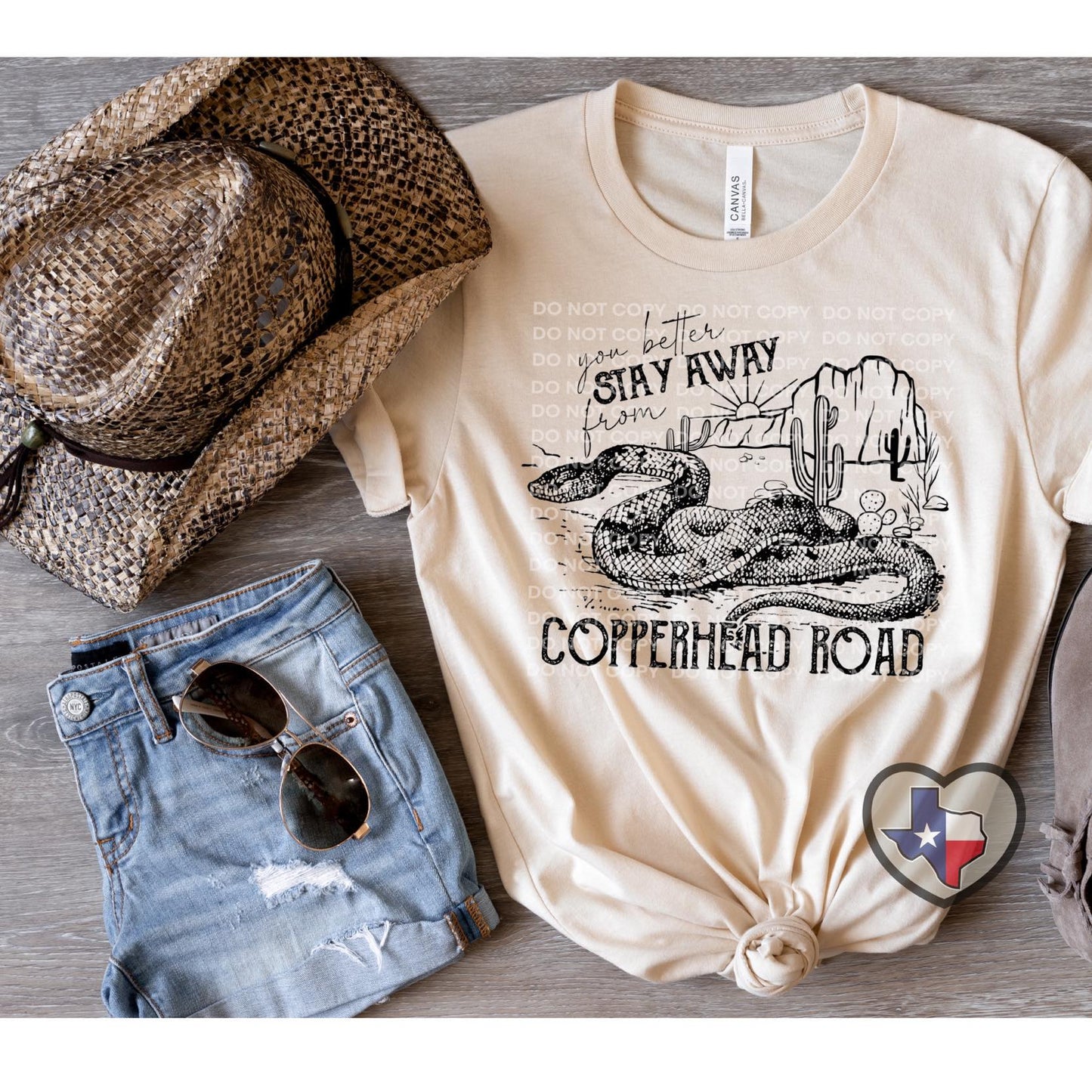 Copperhead Road - Texas Transfers and Designs