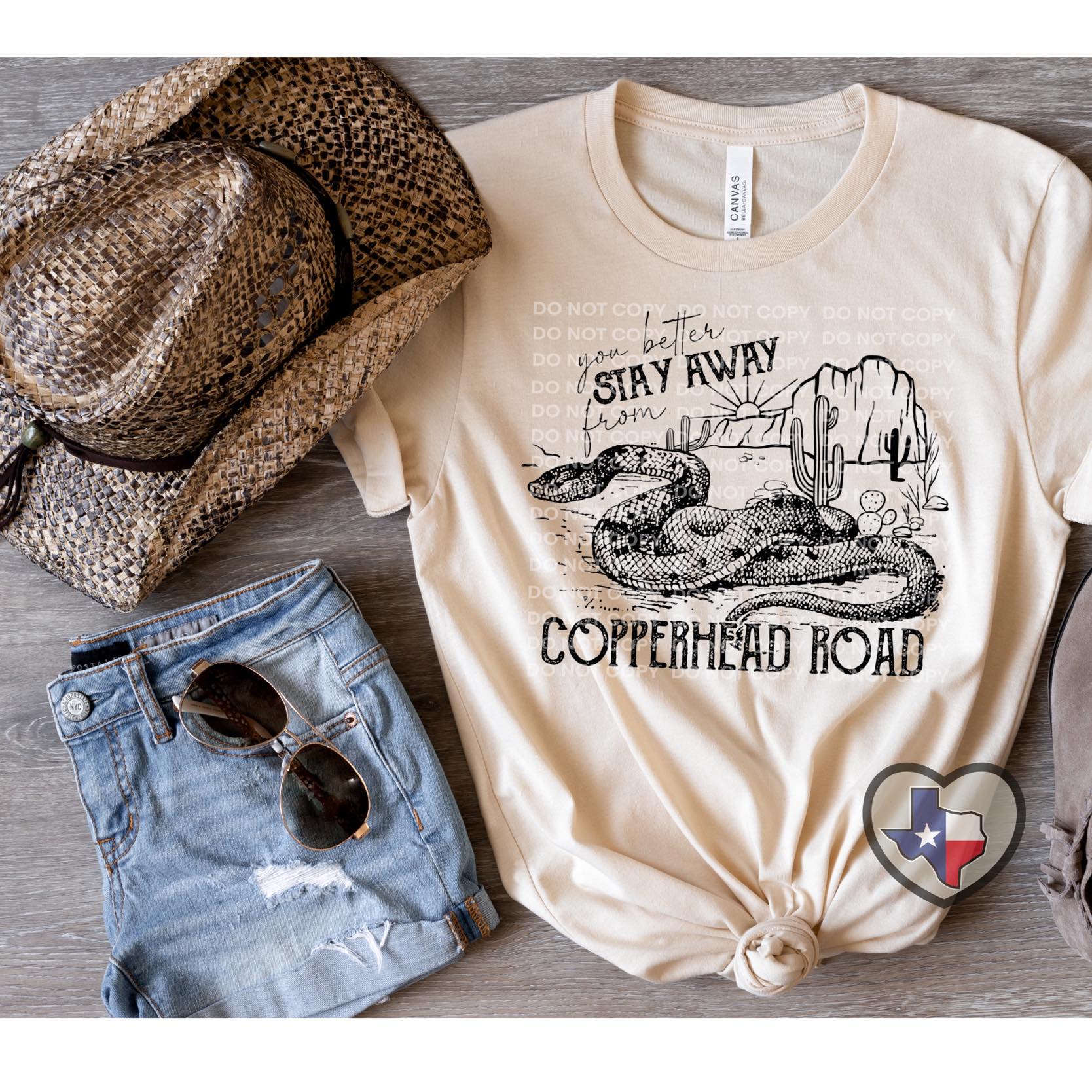 Copperhead Road - Texas Transfers and Designs
