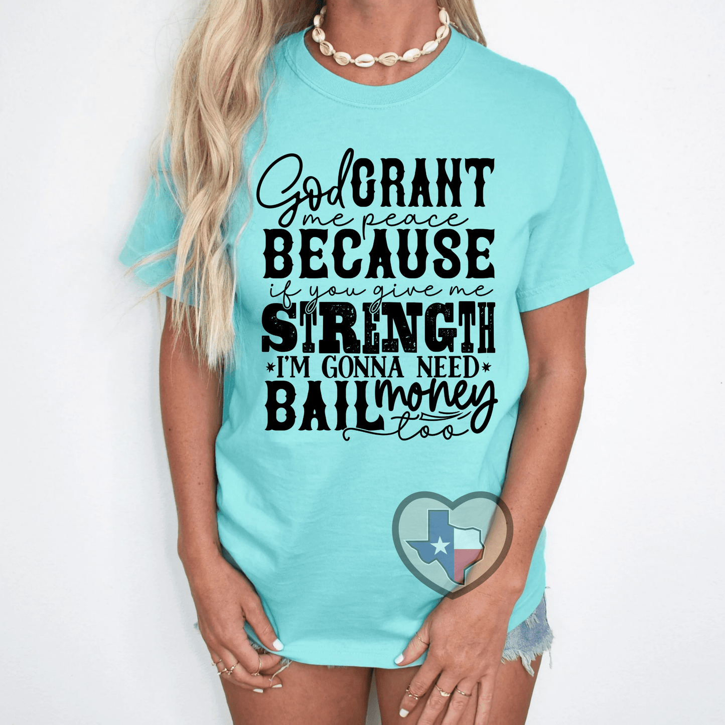 God Grant Me Peace - Texas Transfers and Designs