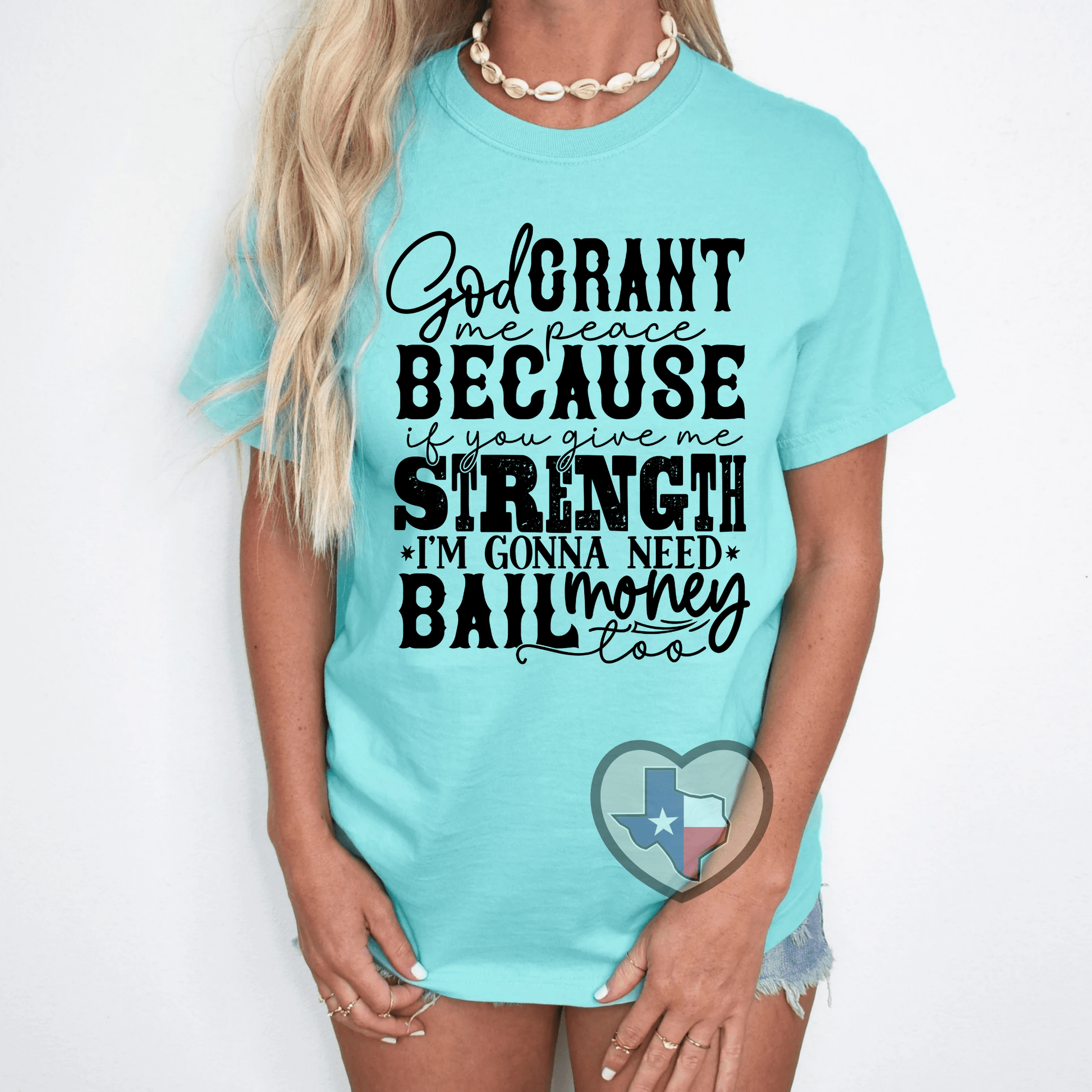 God Grant Me Peace - Texas Transfers and Designs