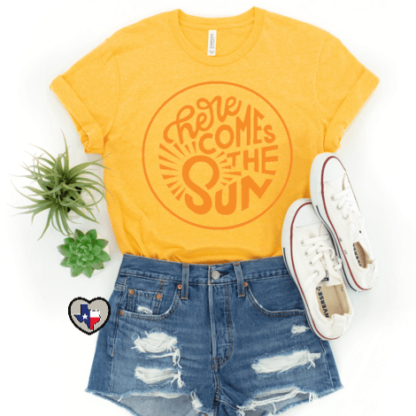 Here Comes The Sun - Texas Transfers and Designs