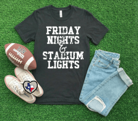 Friday Nights and Stadium Lights - Texas Transfers and Designs