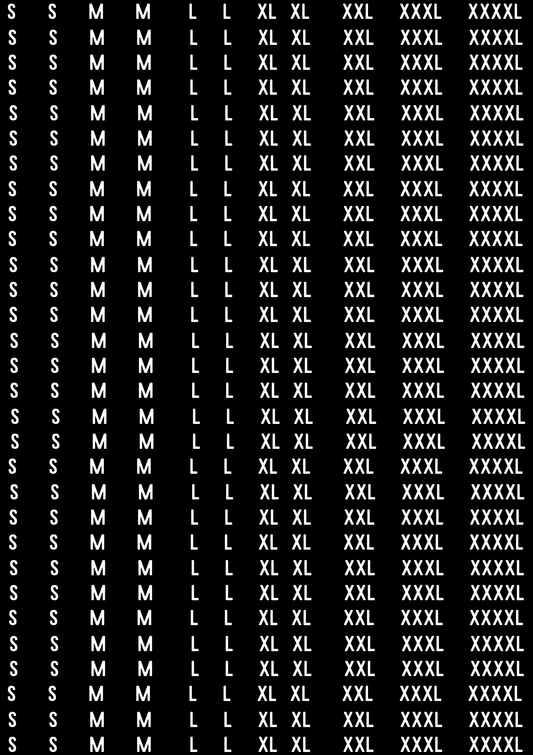 Size Tags - WHITE - Texas Transfers and Designs