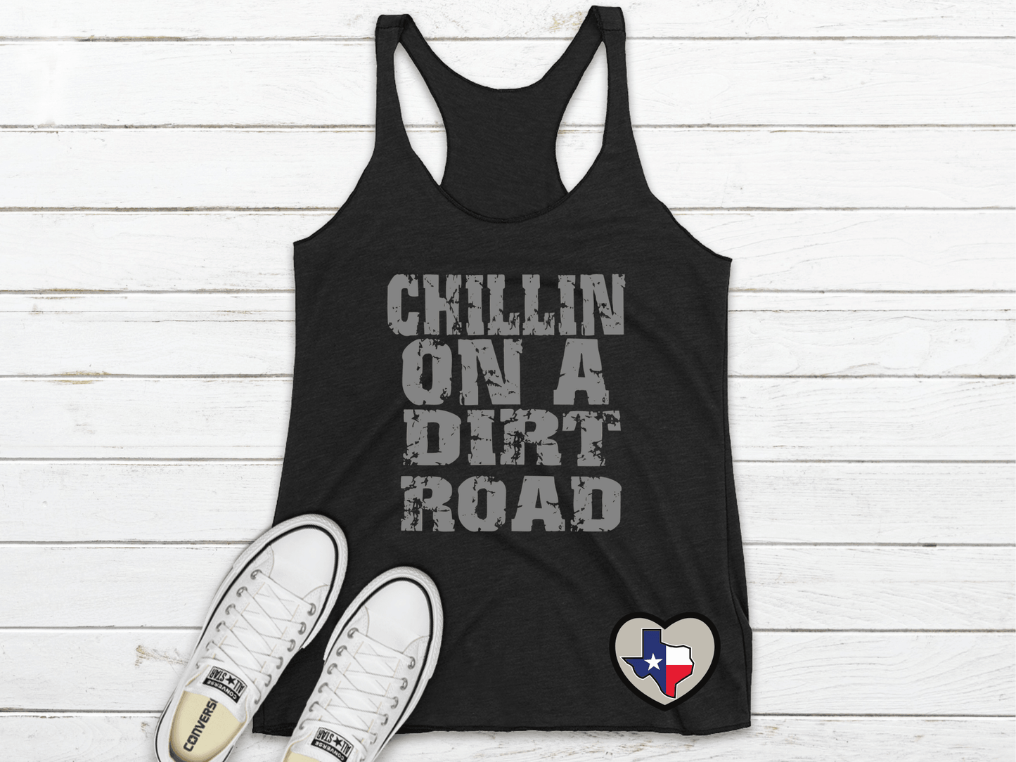 Chillin On A Dirt Road - Texas Transfers and Designs