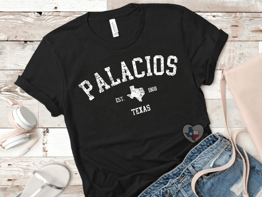 Palacios Texas (White) *EXCLUSIVE* - Texas Transfers and Designs