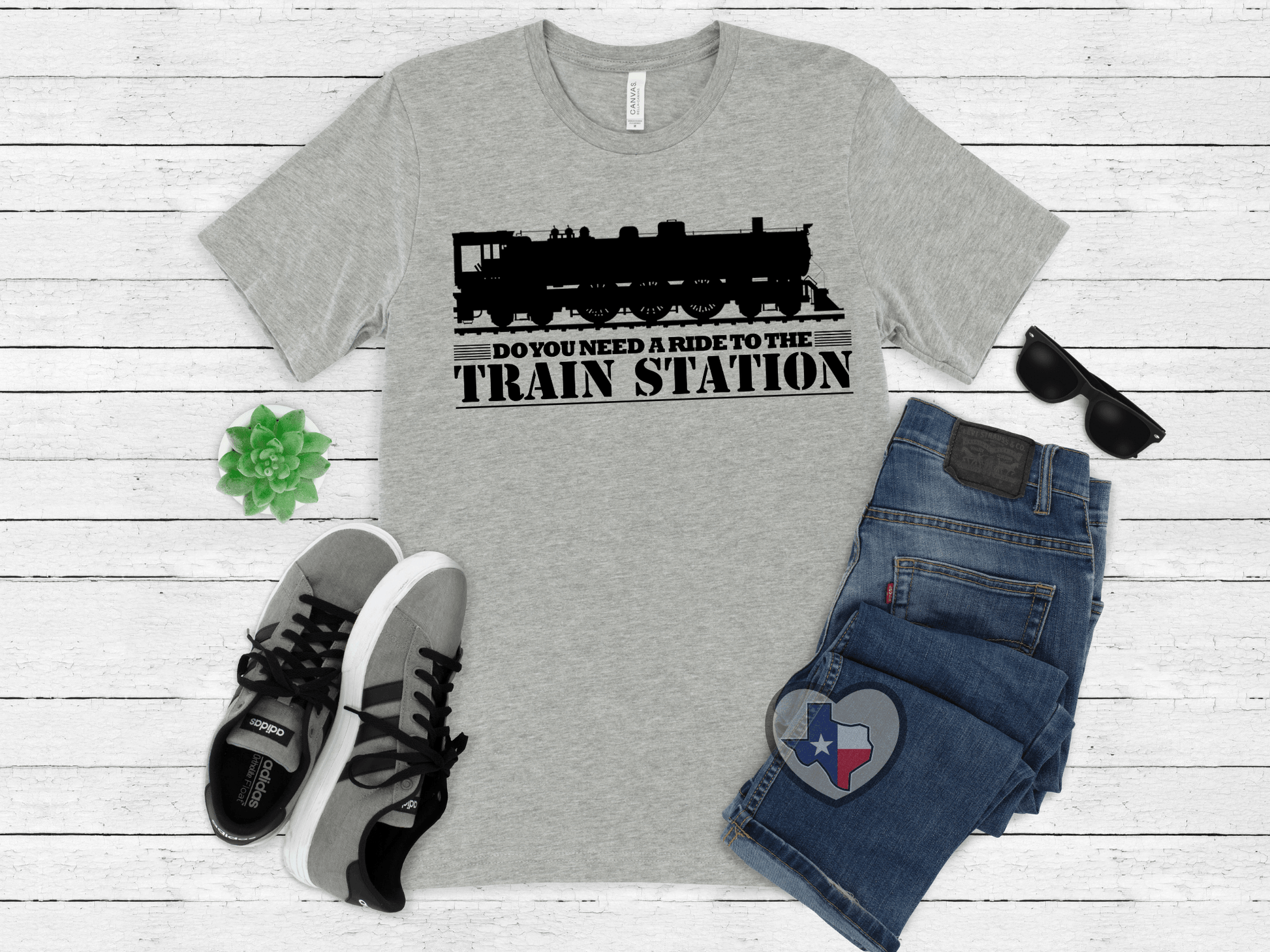 Do You Need A Ride To The Train Station - Rip - Texas Transfers and Designs