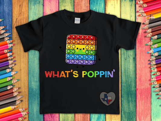 What's Poppin' (Youth) HIGH HEAT - Texas Transfers and Designs