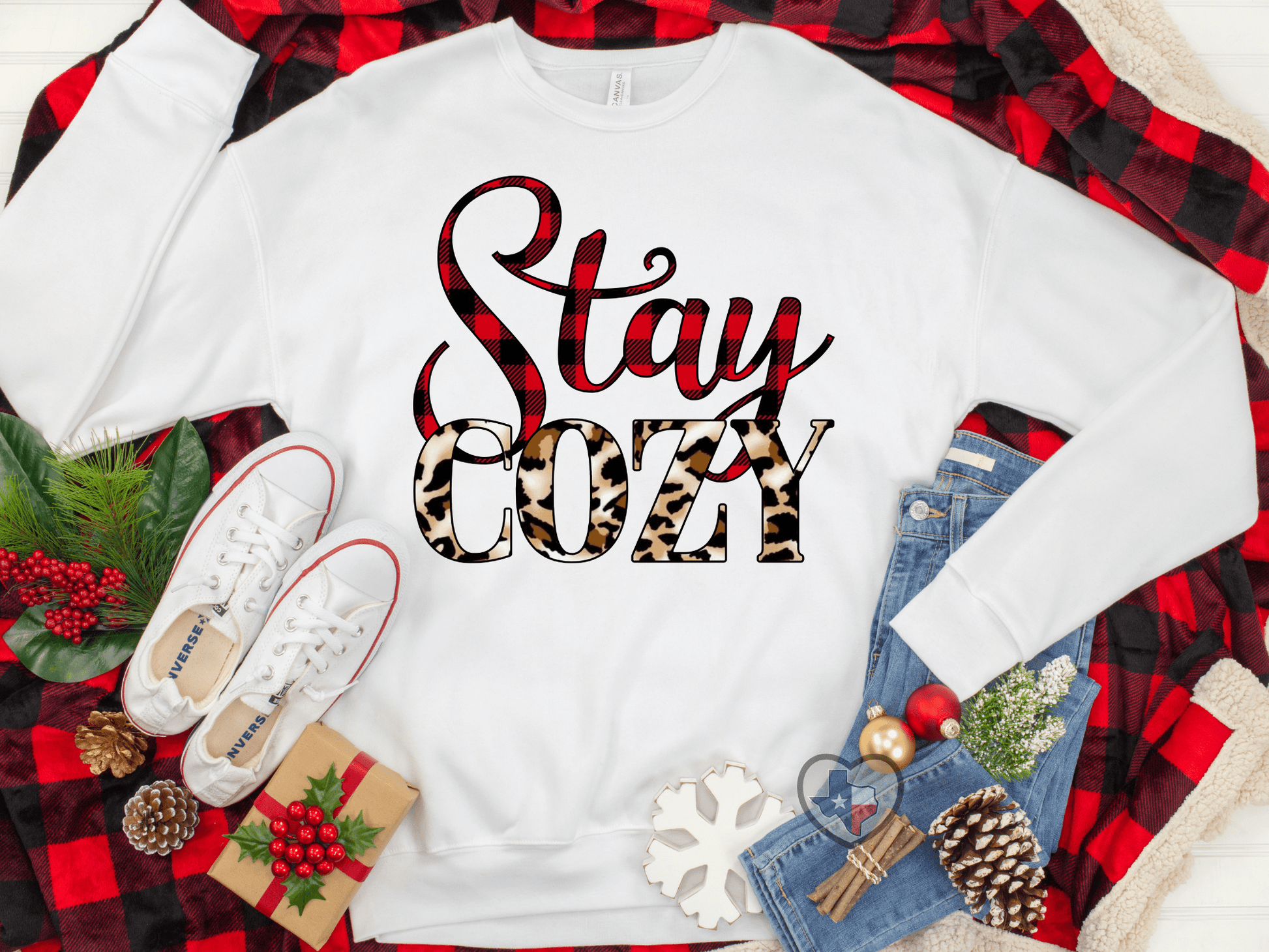 Stay Cozy HIGH HEAT - Texas Transfers and Designs