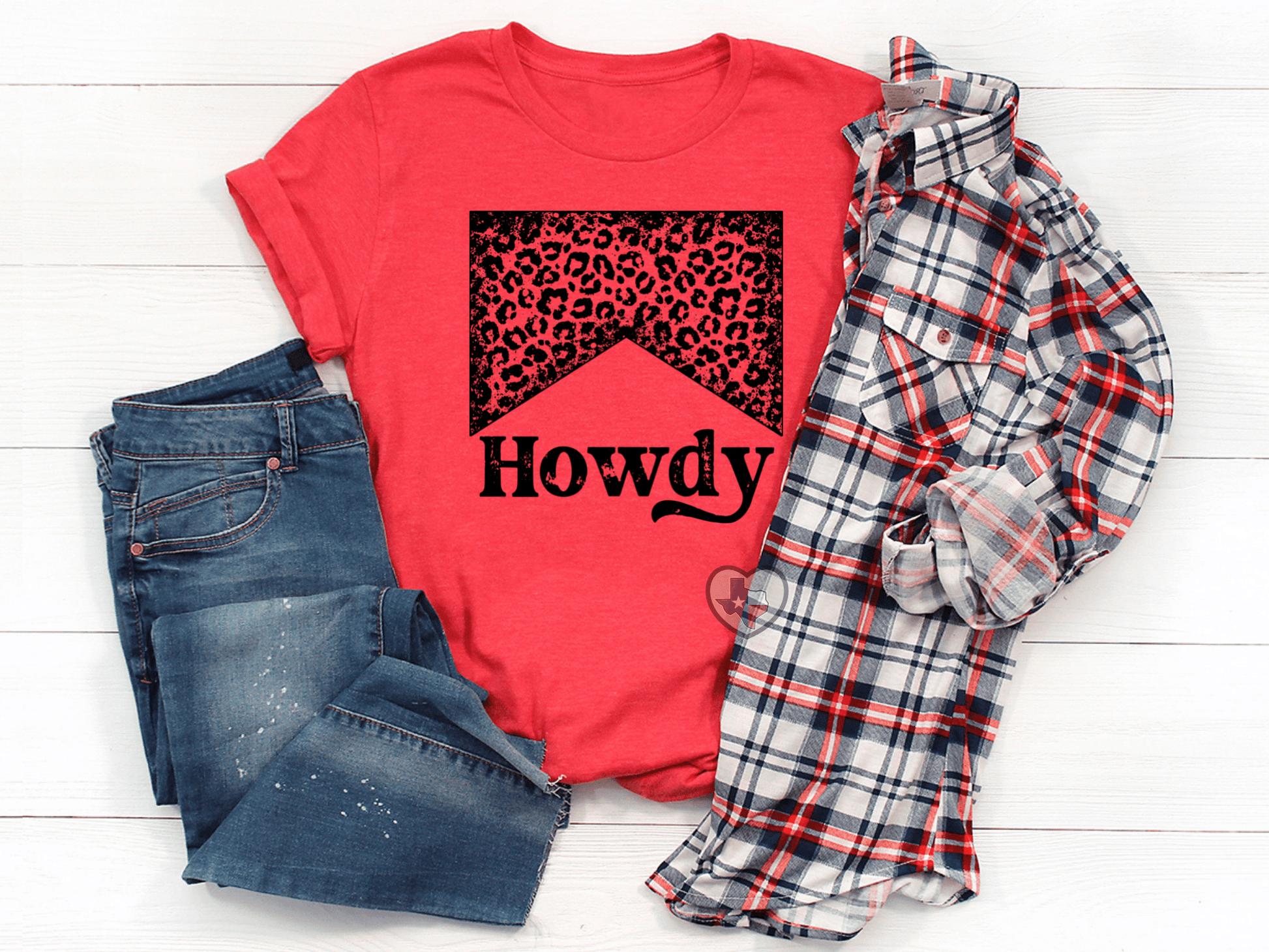 Howdy Leopard - Texas Transfers and Designs