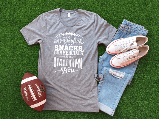 Snacks, Half Time Show, Commercials - Texas Transfers and Designs