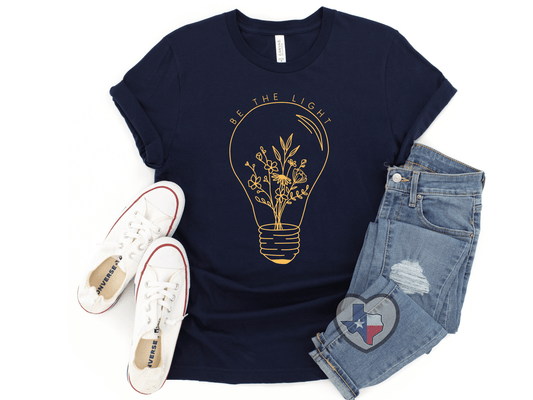 Be The Light (Yellow Gold) *EXCLUSIVE* - Texas Transfers and Designs