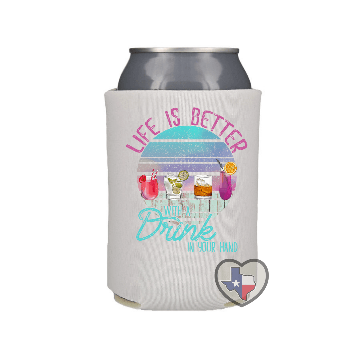Koozie Prints (Multiple Choices) DTF - Texas Transfers and Designs