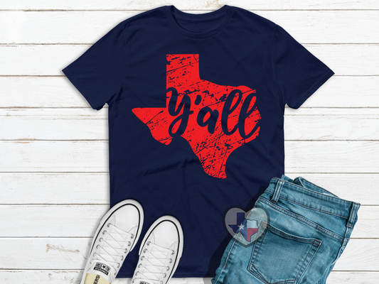 Texas Y'all (RED)
