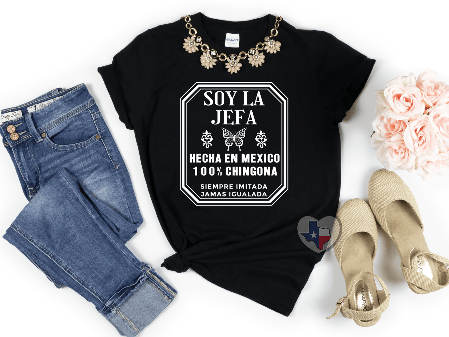 PRE-ORDER Arriving 8/26 Soy La Jefa - Texas Transfers and Designs